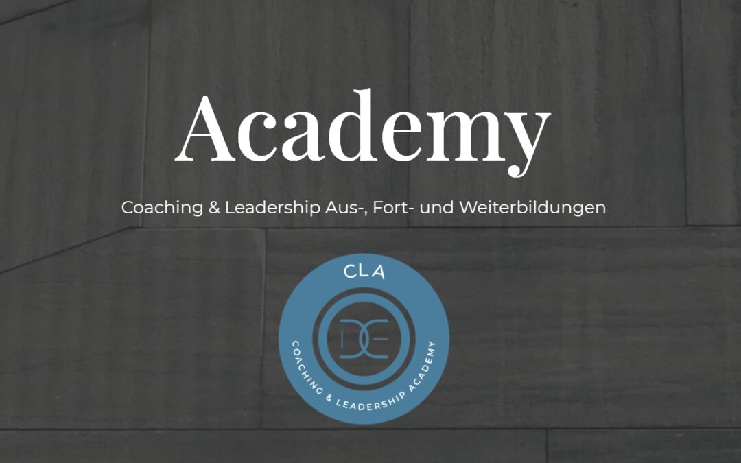 Coaching & Leadership Academy: Qualifizierung zum LEAD-Coach (CLA)